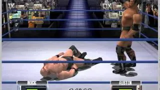 WWF No Mercy Gameplay 1 - The Rock vs. Stone Cold