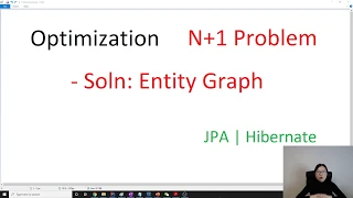 Optimization - N+1 Problem Solutions - Entity Graph