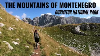 A Pair of Solo Travellers Hiking in Montenegro | Durmitor National Park | Bobotov Kuk Peak | Zabljak
