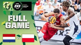 Netherlands v Poland | Men | Full Game | Crelan FIBA 3x3 World Cup 2022