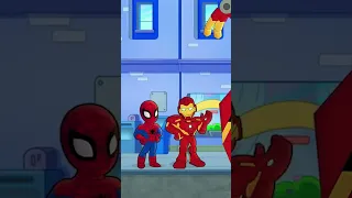 Spidey and Iron Man Celebrate Earth Day 🌎♻