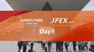 "JAPAN'S FOOD" EXPORT FAIR [video from 1st day]