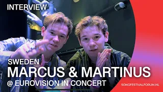 Marcus & Martinus - Unforgettable (INTERVIEW) | Eurovision in Concert 2024