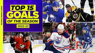 Top 15 Goals of the 2022-23 NHL Regular Season