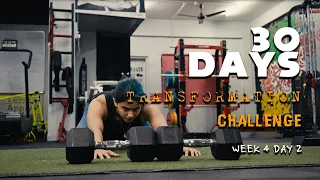 30 Days Transformation Challenge | Week 4, Day 2