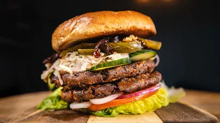 Behind the scenes of a BURGER photoshoot at a local PUB