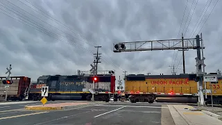 Last Day Railfanning in Downtown Stockton with BNSF, Amtrak SJ, UP SSW Patched 1004