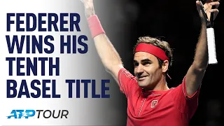 Brilliance In Basel: Federer's Perfect 10 | TALES OF THE TOUR | ATP