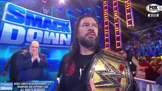 Roman Reigns, Solo Sikoa e Jimmy Uso Ataca Randy Orton, AJ Styles Retorna - WWE SmackDown 15/12/2023