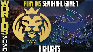 MAD vs SUP Highlights Game 1 | Worlds 2020 Play Ins Semis Group A | MAD Lions vs SuperMassive G1