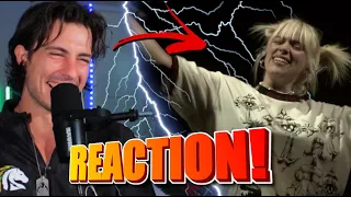 Billie Eilish live REACTION by professional singer