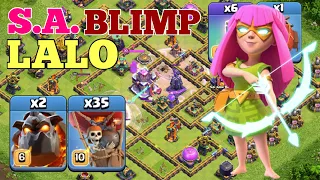 LALO Legend League Attacks! TH15 Super Archer Blimp Lalo Strategy 2022 Nov! Clash of Clans