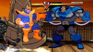 THANOS vs APOCALYPSE - Highest Level Incredible Epic Fight!