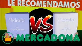 NOVEDAD MERCADONA/ gel ACIDO HIALURONICO VS HIDRATA CREMA RICA*