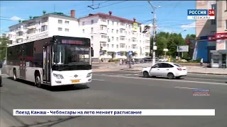 В Чебоксарах 10 больших автобусов начали ездить по четырём маршрутам
