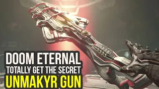 Doom Eternal Unmakyr - How To Get It This AMAZING SECRET GUN (Doom Eternal Best Weapons)