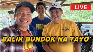 Pugong Byahero is live!BALIK BUNDOK NA PO ULIT KAMI