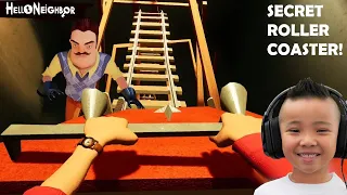 Secret Roller Coaster Ride Hello Neighbor CKN Gaming