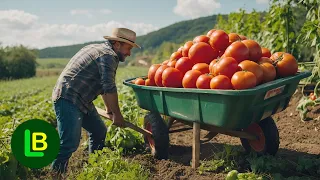 Plant like this and tomatoes will be double in size. Disease resistant, drought tolerant