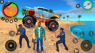 Vegas Crime Simulator 2 - Monster Truck and Boat in Open World Game - Android