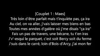 Mæs - Blanche feat Booba ( Lyrics-paroles)