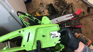 TEARDOWN:Harbor freight chainsaw