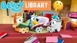 BLUEY | 📚 LIBRARY 🤪✨ | Full Episode | Pretend Play with Bluey Toys | Disney Junior | ABC Kids