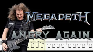 Megadeth - Angry Again (Bass Tabs and Notation ) By  @ChamisBass   #chamisbass #basstabs #megadeth