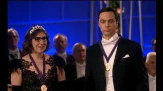 Sheldon y Amy  Ganan el premio nobel - la teoria del big bang - Temp 12 - Episodio 24