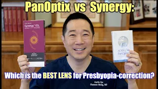Panoptix v Synergy – Which is the BEST lens for presbyopia-correcting premium cataract/lens surgery?