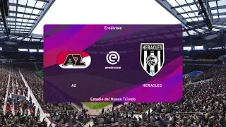 PES 2020 | AZ Alkmaar vs Heracles - Netherlands Eredivisie | 29 September 2019 | Full Gameplay HD