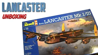 Revell Avro Lancaster Mk.I/III - 1/72 Scale Plastic Model Kit - Unboxing Review