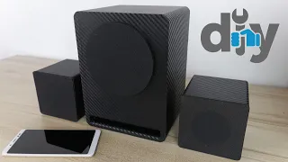 Parlantes caseros 2.1 (subwoofer + satélites)