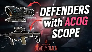 Defenders Weapons with ACOG Scope - Operation Deadly Omen