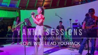 Taylor dayne - LOVE WILL LEAD YOU BACK | Live stage cover by Antidote band + YannaSessions