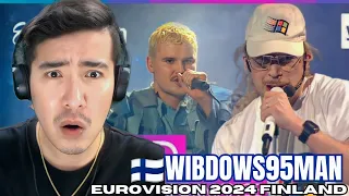 [REACTION] 🇫🇮 Windows95man - No Rules! | Finland 🇫🇮 | National Final Performance | Eurovision 2024