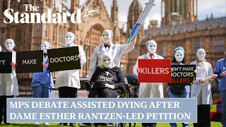 MPs debate assisted dying after Dame Esther Rantzen-led petition