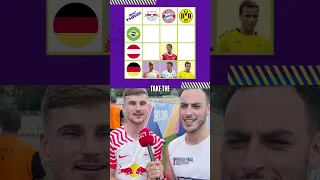 FOOTBALL TIC TAC TOE against TIMO WERNER 🔥 #shorts @redbull