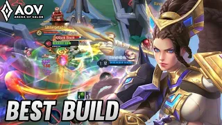 AOV : MINA GAMEPLAY | BEST BUILD - ARENA OF VALOR