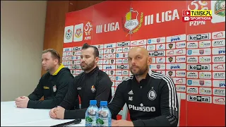 tv.nsk.pl [na konferencji] KS Legionovia Legionowo - Legia II Warszawa 2:0 (1:0) 2022-04-23 g. 17:00