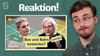 9-Euro-Ticket: Warum nicht kostenlos? | Reaktion auf 13 Fragen (ZDF)