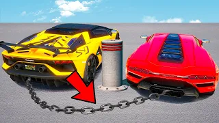 LAMBO vs FERRARI - Welches AUTO ist STÄRKER in GTA 5?