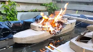 Cardboard Ship Burning And Sinking: Bellamy Blake And Raven Reyes Versus Angel Batista