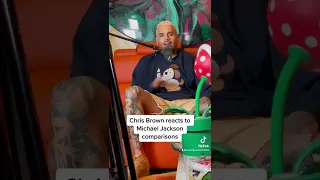 Chris Brown reacts to Michael Jackson comparisons