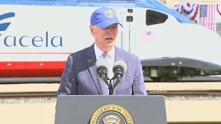 President Biden delivers remarks at Amtrak's 50th anniversary celebration