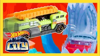 Миссия по спасению города Hot Wheels от снежной бури! | Hot Wheels City | @HotWheelsRussia  3+