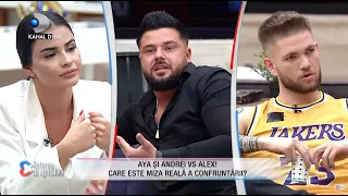 Aya si Andrei vs Alex! Aya: "Codrut, omul mai evolueaza, tu ramai la fel...!" Scandaluri false...