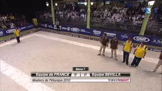 Finale masters Petanque 2012   France vs Quintais