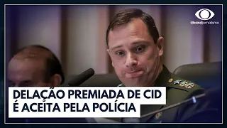 PF aceita delação premiada de Mauro Cid | Jornal da Noite