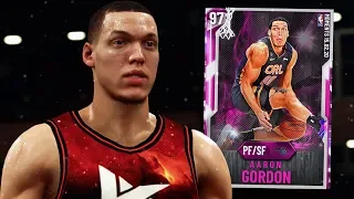 PINK DIAMOND AARON GORDON GAMEPLAY!! HE CAN DO EVERYTHING! (NBA 2K20 MYTEAM)